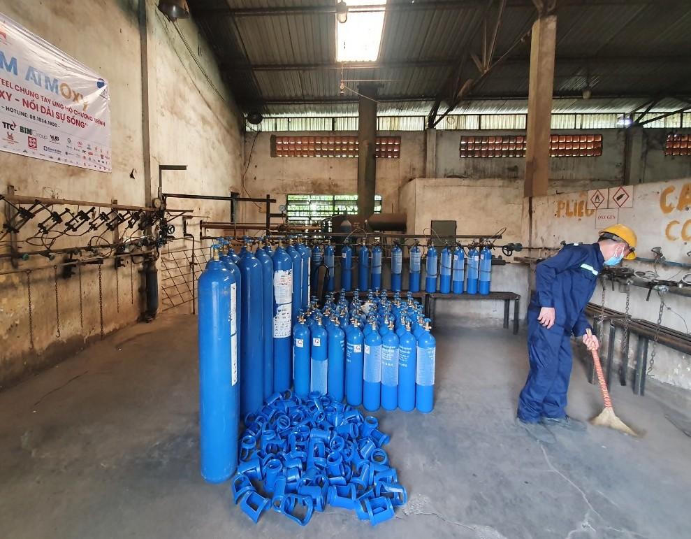 Chuyển đổi nhà máy thép thành Trạm cung cấp oxy y tế: Mô hình sáng tạo kịp thời ứng cứu bệnh nhân COVID-19