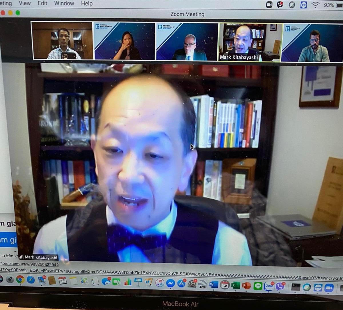 Phó Chủ tịch Hiệp hội BĐS Việt Nam Đoàn Văn Bình tham dự hội nghị với Hiệp hội BĐS Hoa Kỳ (NAR)