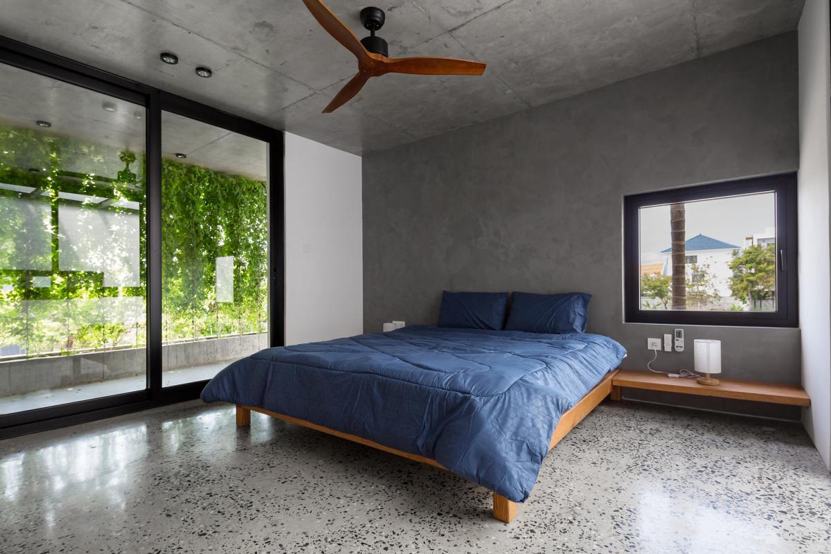 Căn nhà lấy cây xanh làm rèm