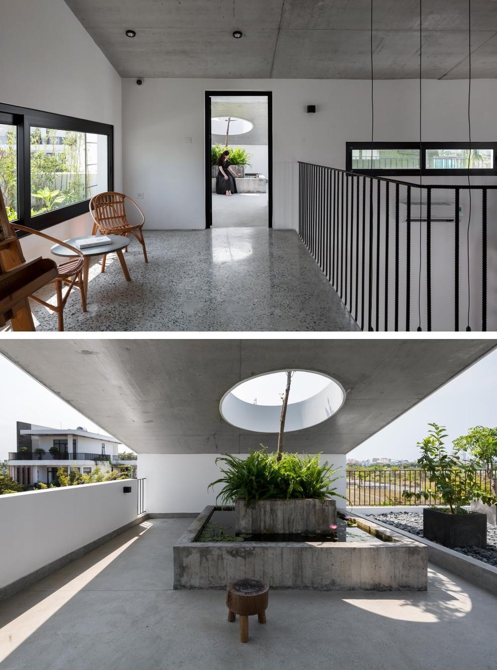 Căn nhà lấy cây xanh làm rèm