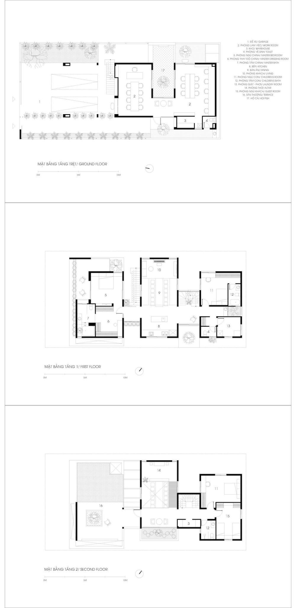 Căn nhà lấy cây xanh làm rèm