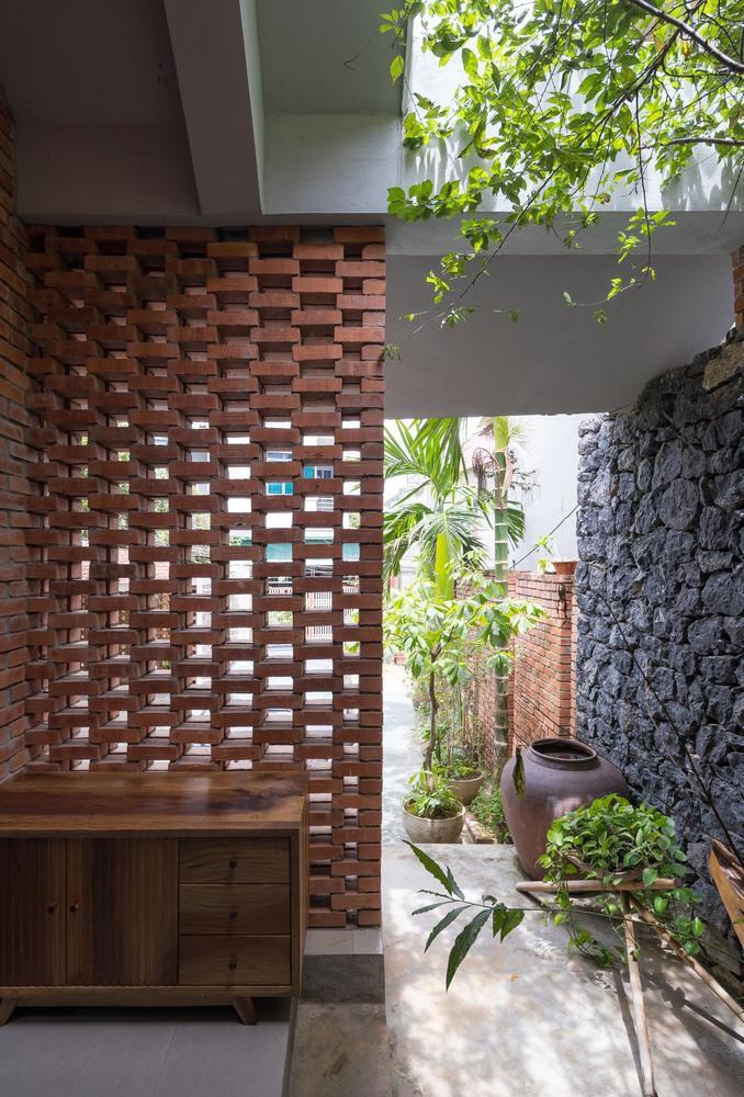 Ấn tượng với ngôi nhà cấp 4 xây nhưng không trát ảnh 4