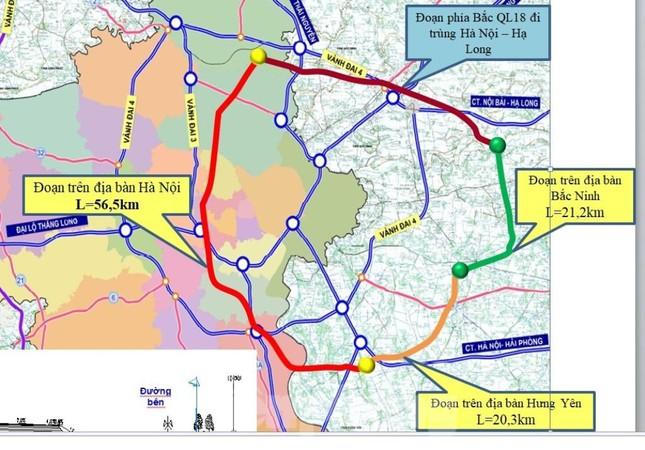 Hà Nội, Bắc Ninh, Hưng Yên được 'phân vai' làm đường Vành đai 4 thế nào? ảnh 2