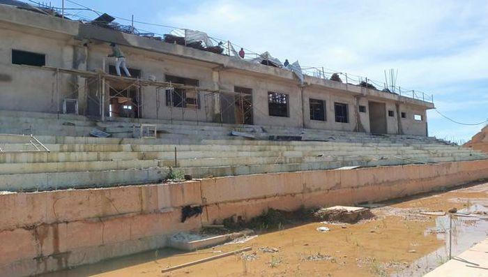 Cận cảnh sân vận động Đà Lạt xây gần 8 năm chưa xong