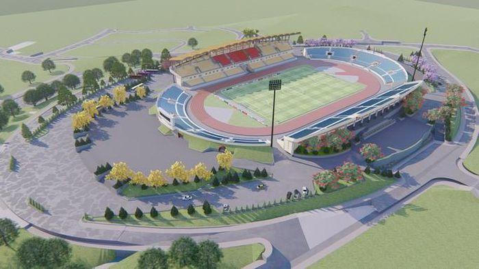 Cận cảnh sân vận động Đà Lạt xây gần 8 năm chưa xong