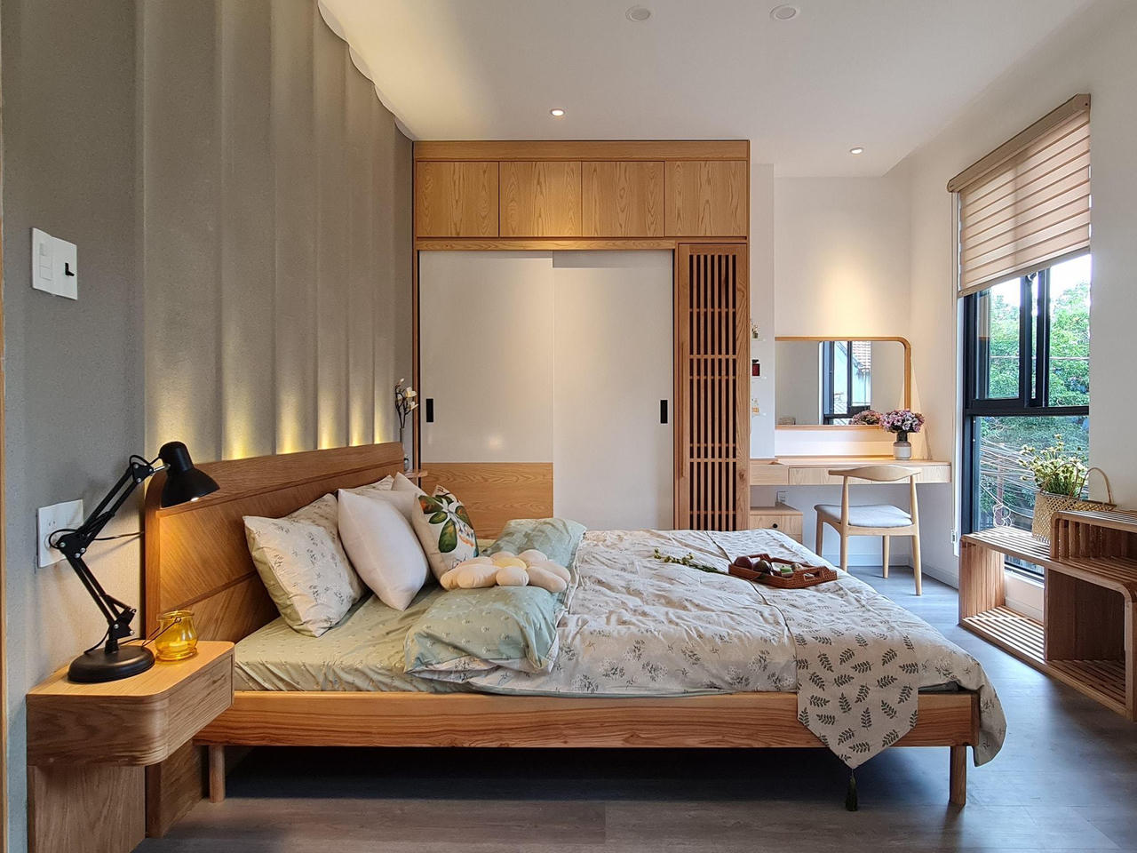 Ngôi nhà hơn 40m2 không một góc chết, tận dụng được cả diện tích bé xíu