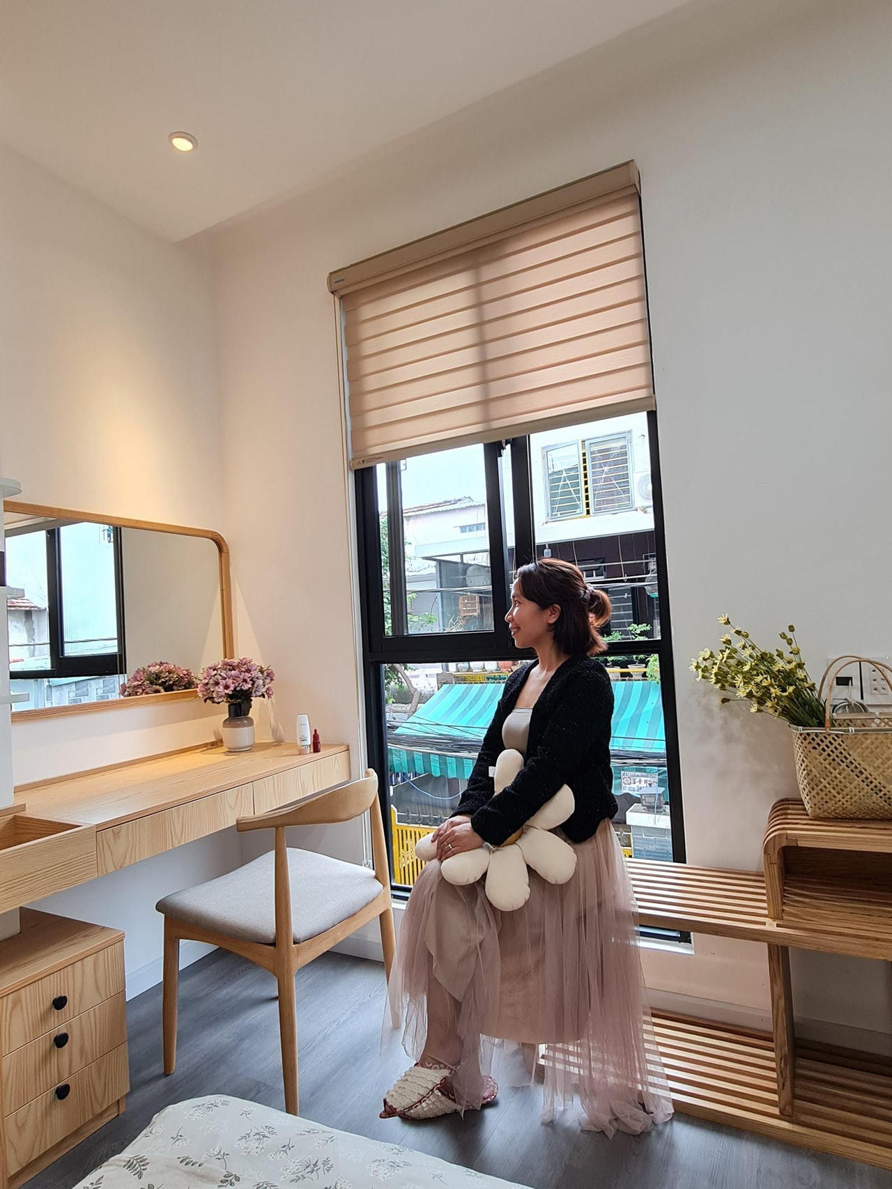 Ngôi nhà hơn 40m2 không một góc chết, tận dụng được cả diện tích bé xíu