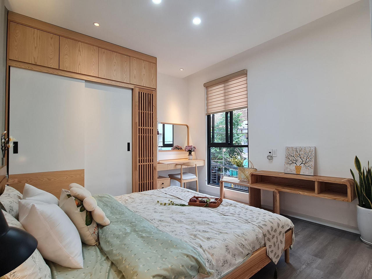 Ngôi nhà hơn 40m2 không một góc chết, tận dụng được cả diện tích bé xíu