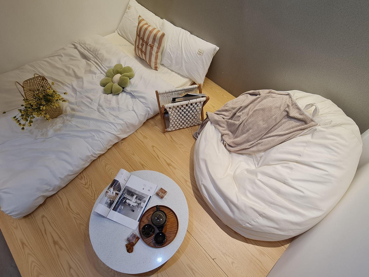 Ngôi nhà hơn 40m2 không một góc chết, tận dụng được cả diện tích bé xíu