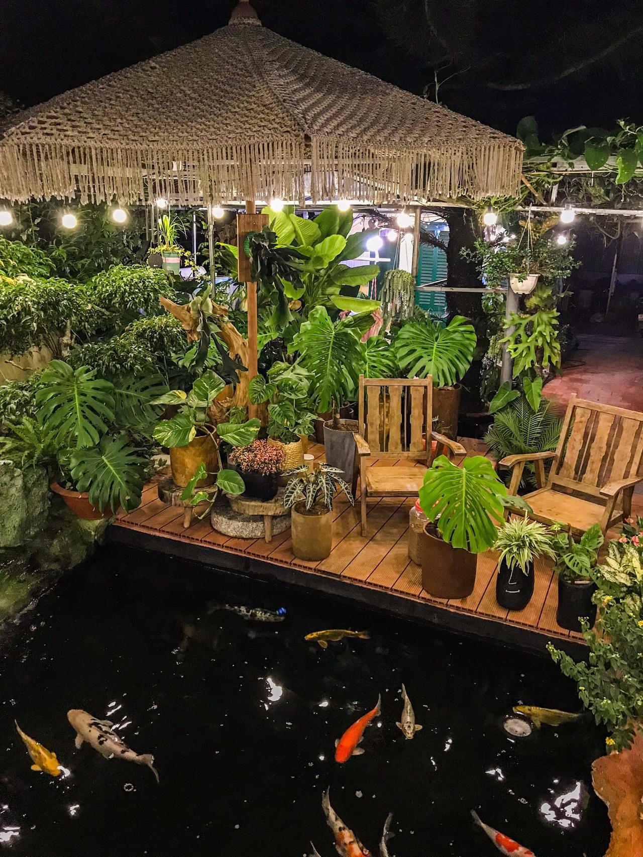 Về quê 'trốn dịch', 8x tự tay xây homestay đẹp như Đà Lạt, làm hồ cá Koi đẹp mê ly