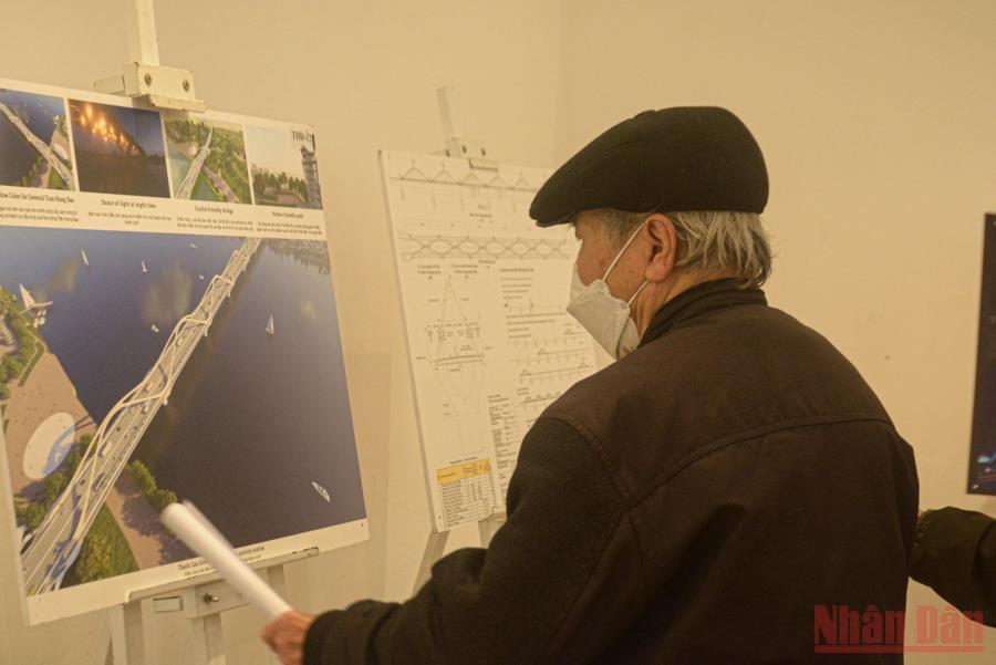 Người dân Hà Nội lựa chọn phương án kiến trúc cầu Trần Hưng Đạo