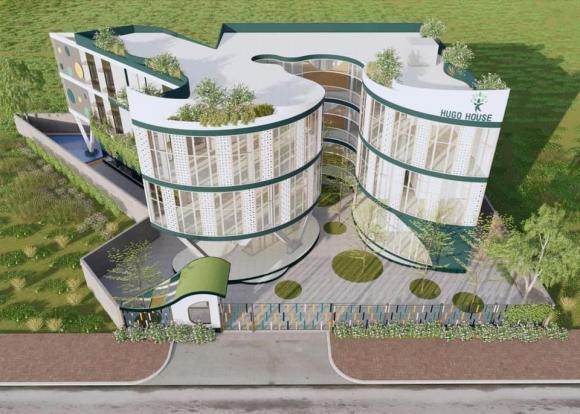 Vân Hugo lộ bản vẽ siêu tòa nhà sắp xây mang tên mình, nhìn mà choáng