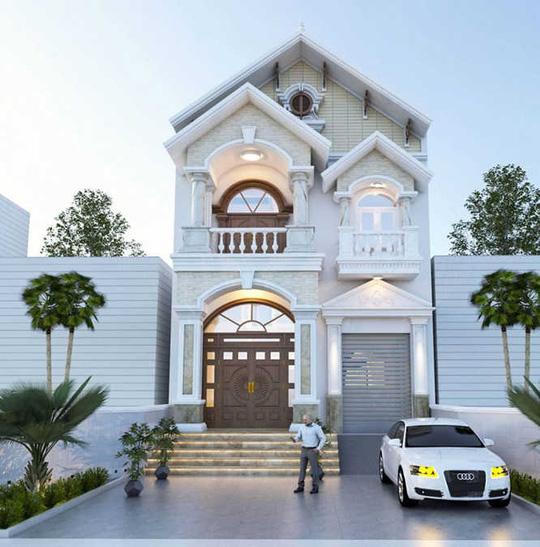 10 mẫu nhà 2 tầng có ban công đẹp xuất sắc