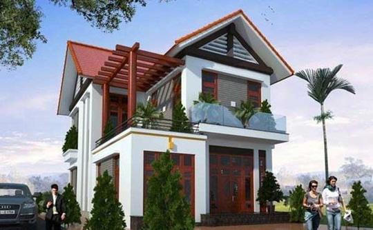 10 mẫu nhà 2 tầng có ban công đẹp xuất sắc