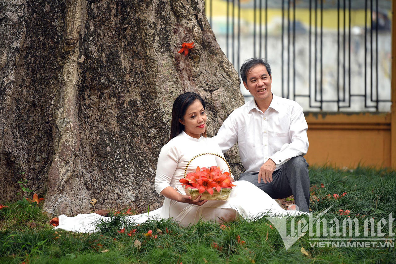 Những con đường hoa lá đẹp nhất Hà Nội tháng 3