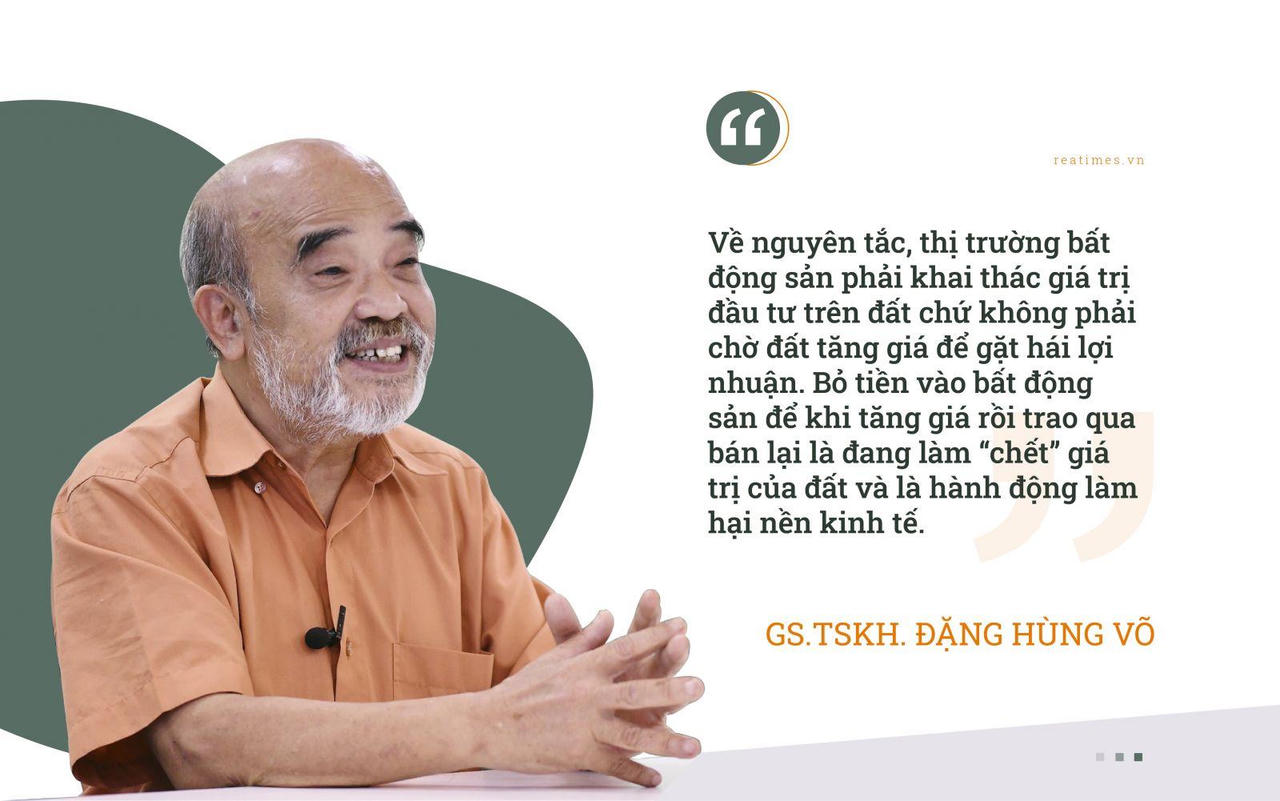 GS. TSKH. Đặng Hùng Võ: “Luật chỉ sửa trên “ngọn” thì không giải quyết được vấn đề”