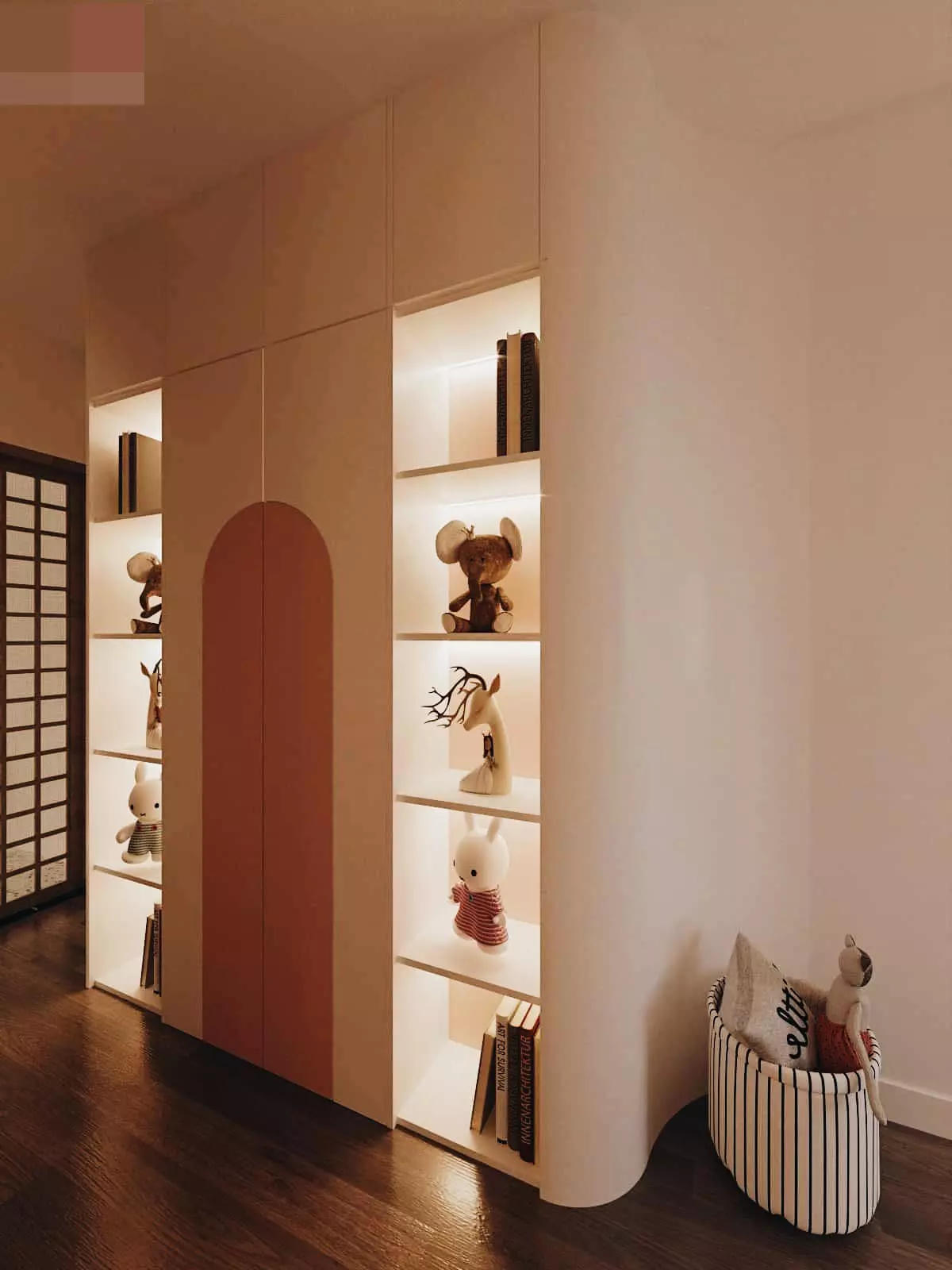 Biệt thự mang sắc xanh biển cả, sân thượng gây mê với mái trong suốt