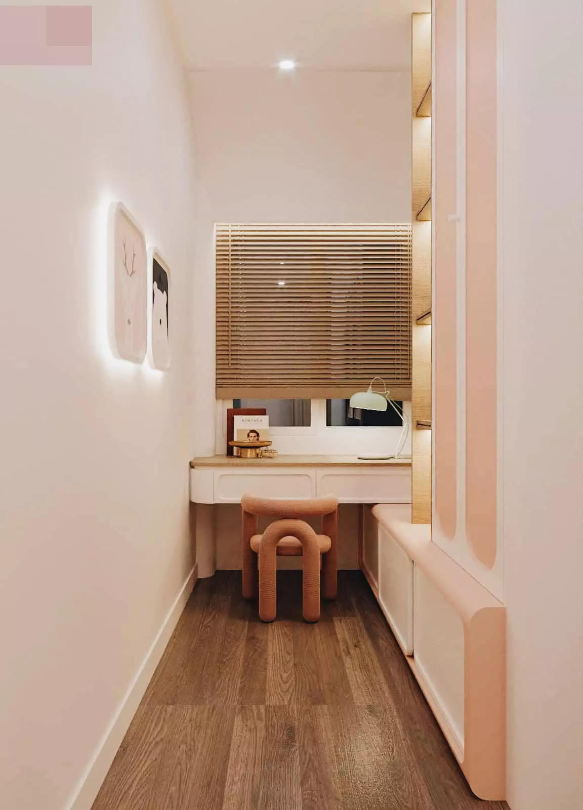 Biệt thự mang sắc xanh biển cả, sân thượng gây mê với mái trong suốt