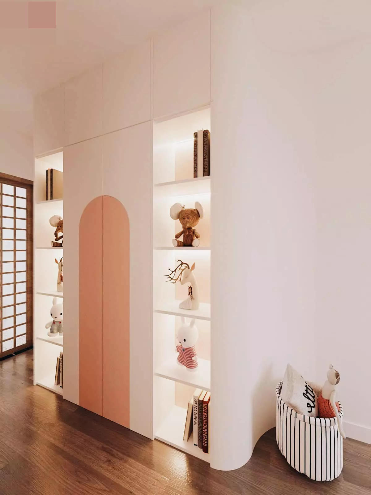 Biệt thự mang sắc xanh biển cả, sân thượng gây mê với mái trong suốt