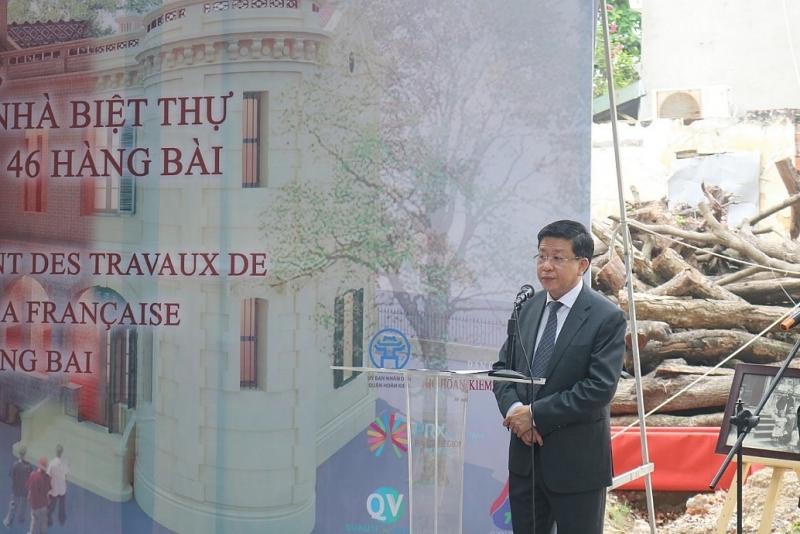 Hà Nội: Khởi công dự án bảo tồn, tu bổ biệt thự 49 Trần Hưng Đạo