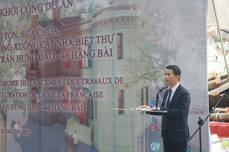 Hà Nội: Khởi công dự án bảo tồn, tu bổ biệt thự 49 Trần Hưng Đạo