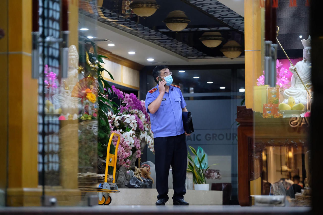 Đang khám xét trụ sở AIC Group của doanh nhân Nguyễn Thị Thanh Nhàn