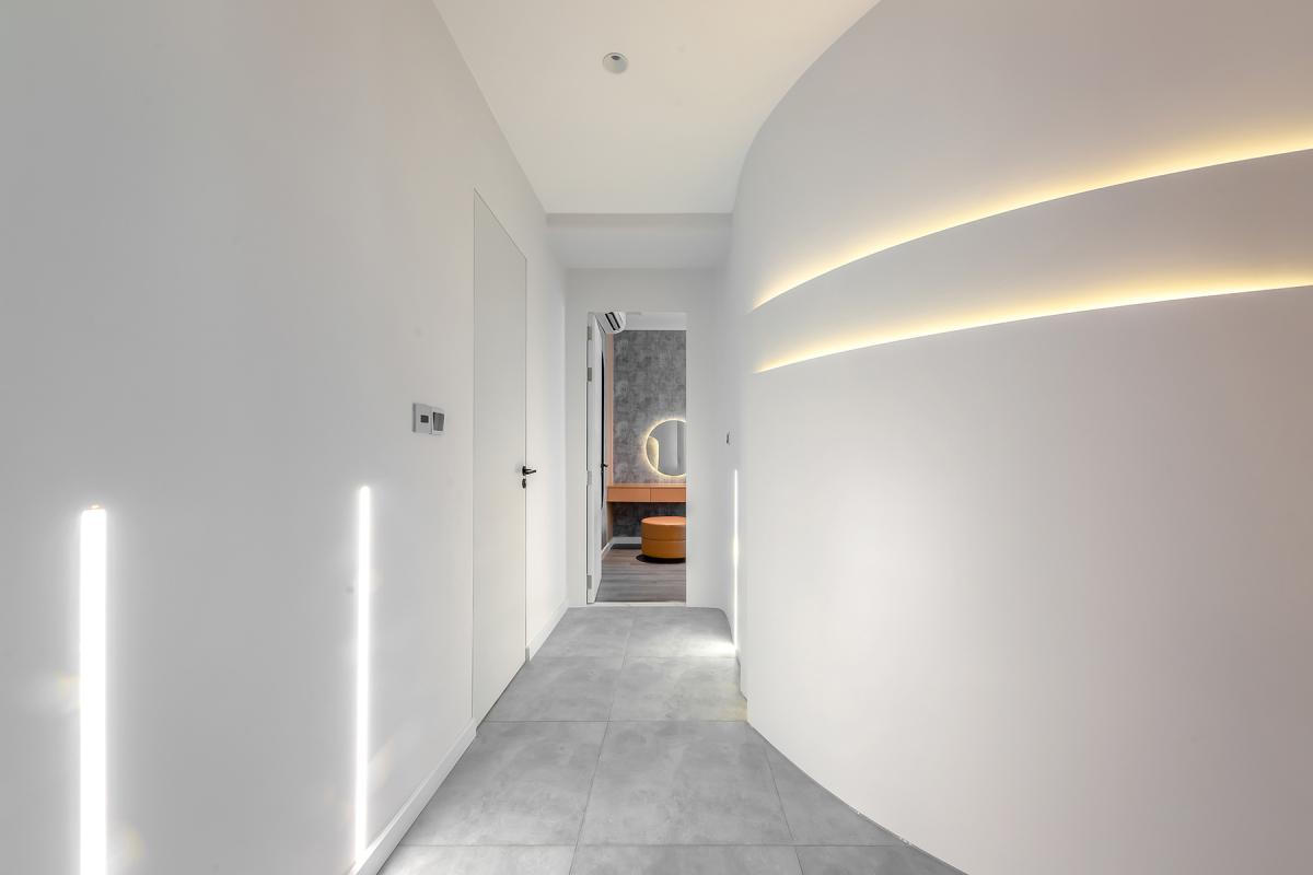 Chung cư lấy cảm hứng từ hẻm núi màu cam đất