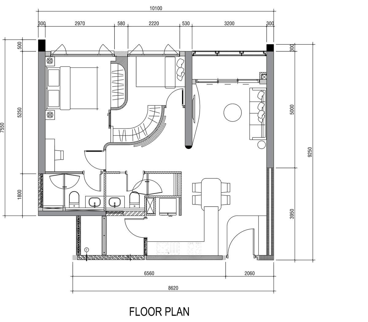 Chung cư lấy cảm hứng từ hẻm núi màu cam đất