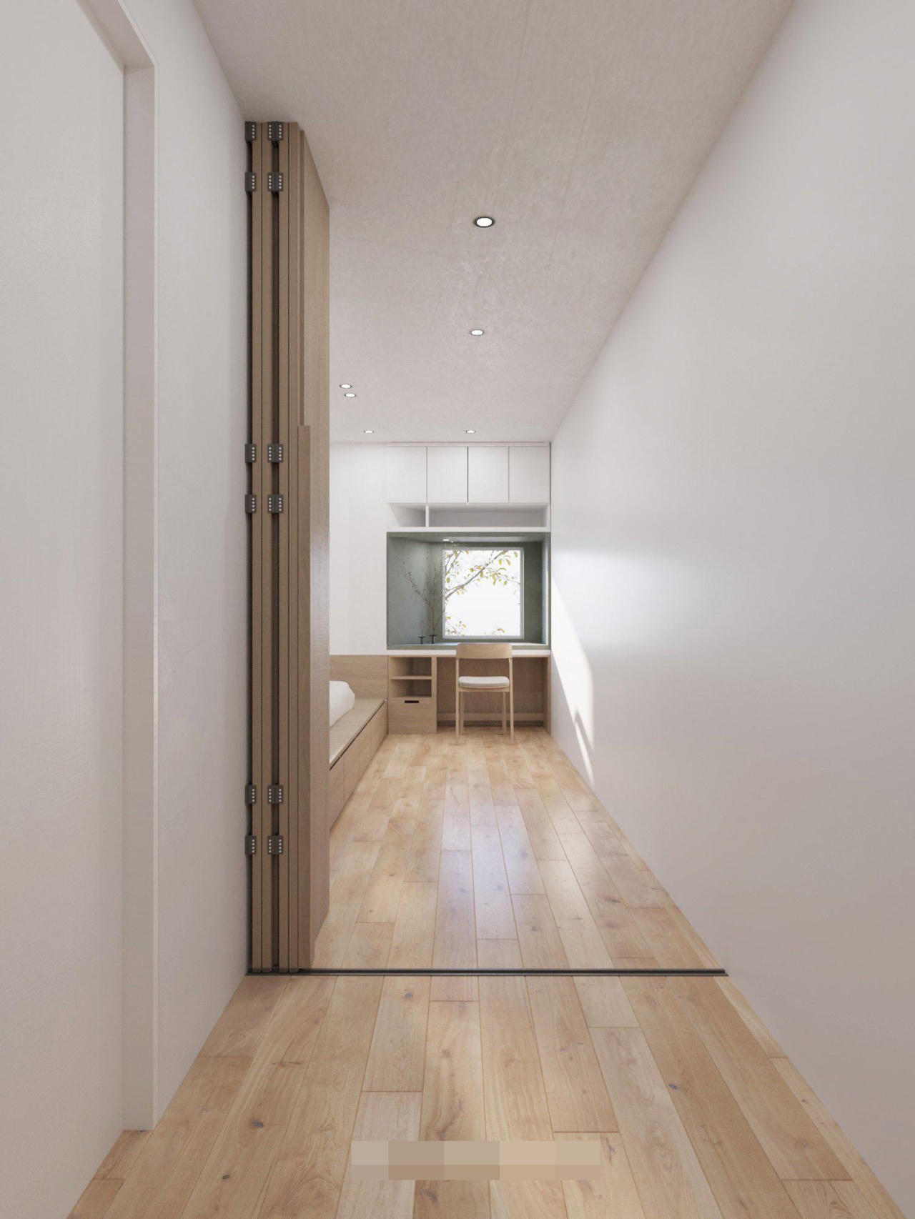 Ngôi nhà ẩn mình dưới tán cây xanh, mang âm hưởng mùa hè sôi động