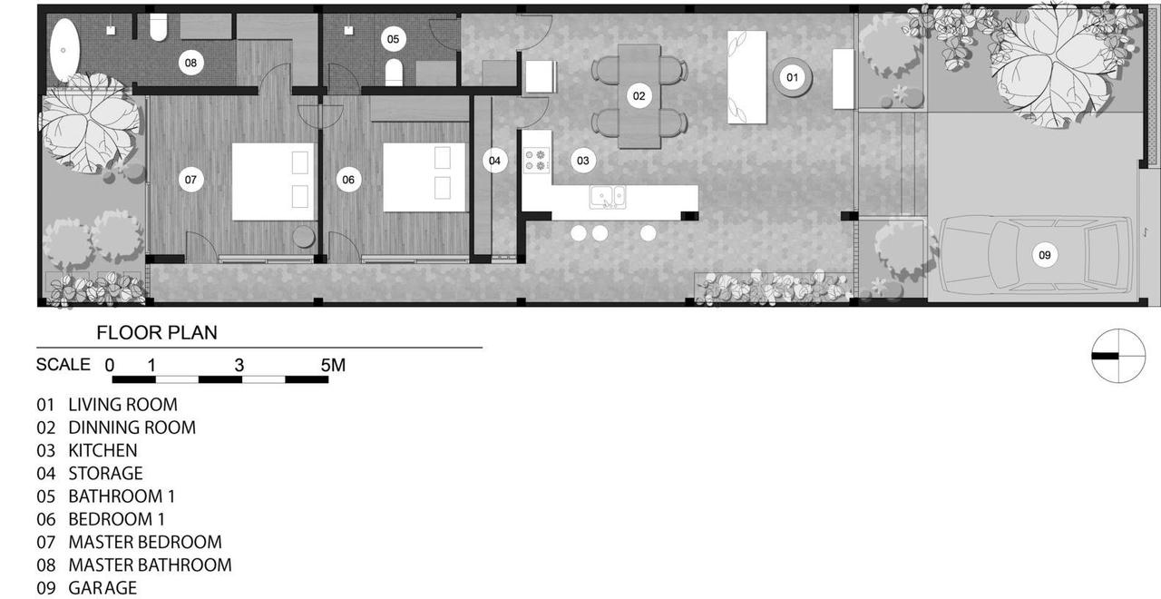 Mê mẩn kiến trúc độc đáo của ngôi nhà như một khu nghỉ dưỡng thu nhỏ