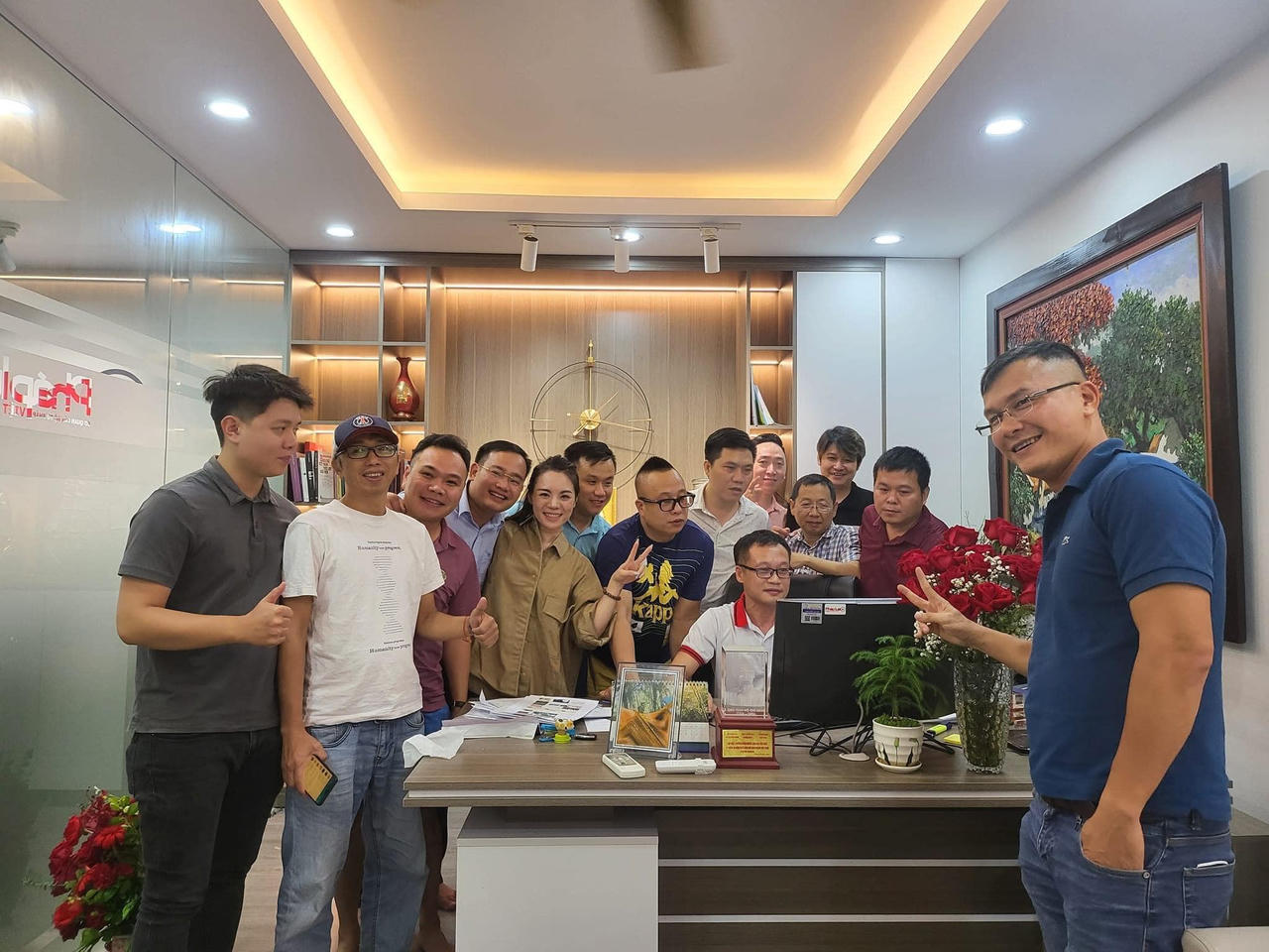 Người làm Báo Pháp luật Việt Nam đón 'giao thừa' của riêng mình