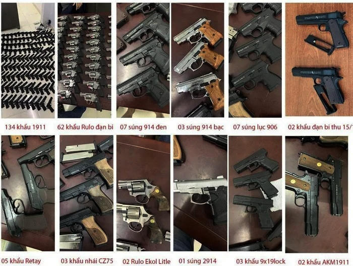 Manh mối truy bắt “bà trùm” đường dây 313 khẩu súng