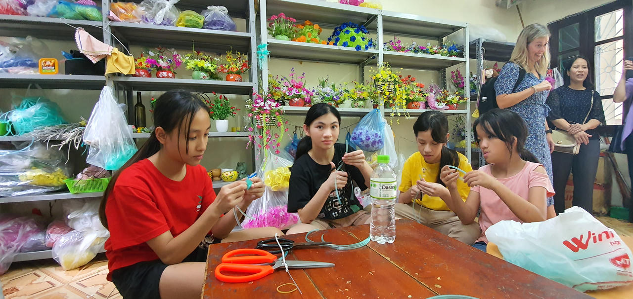 “Mùa thu yêu thương” - dự án ấm áp của học sinh mái trường mang tên Bác