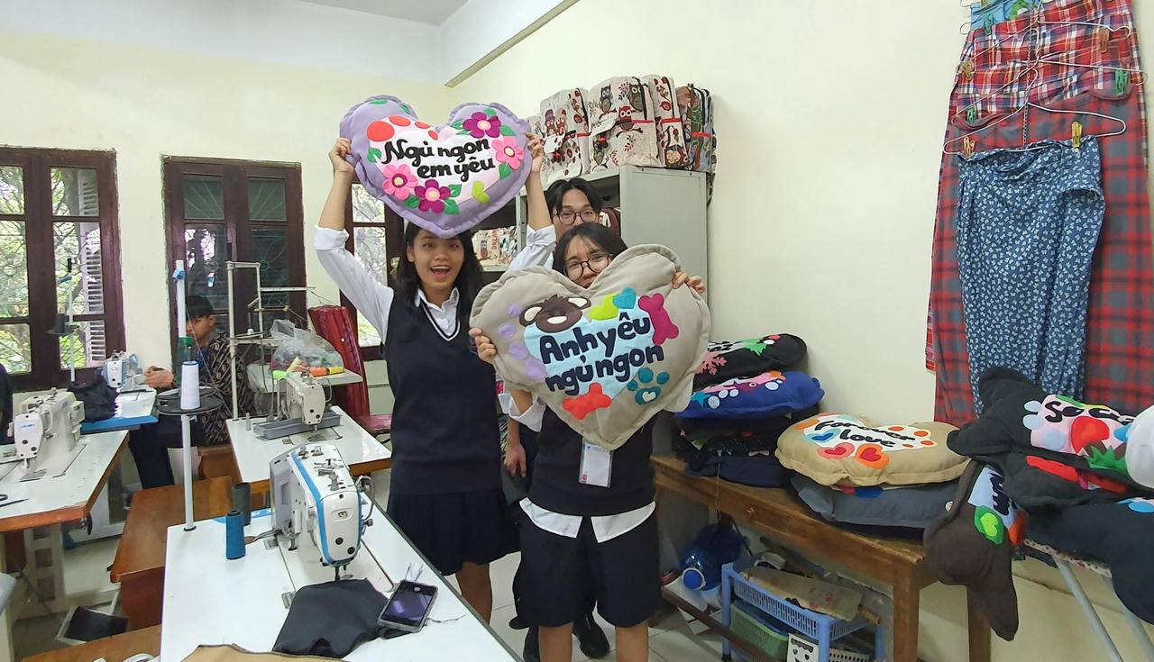 “Mùa thu yêu thương” - dự án ấm áp của học sinh mái trường mang tên Bác