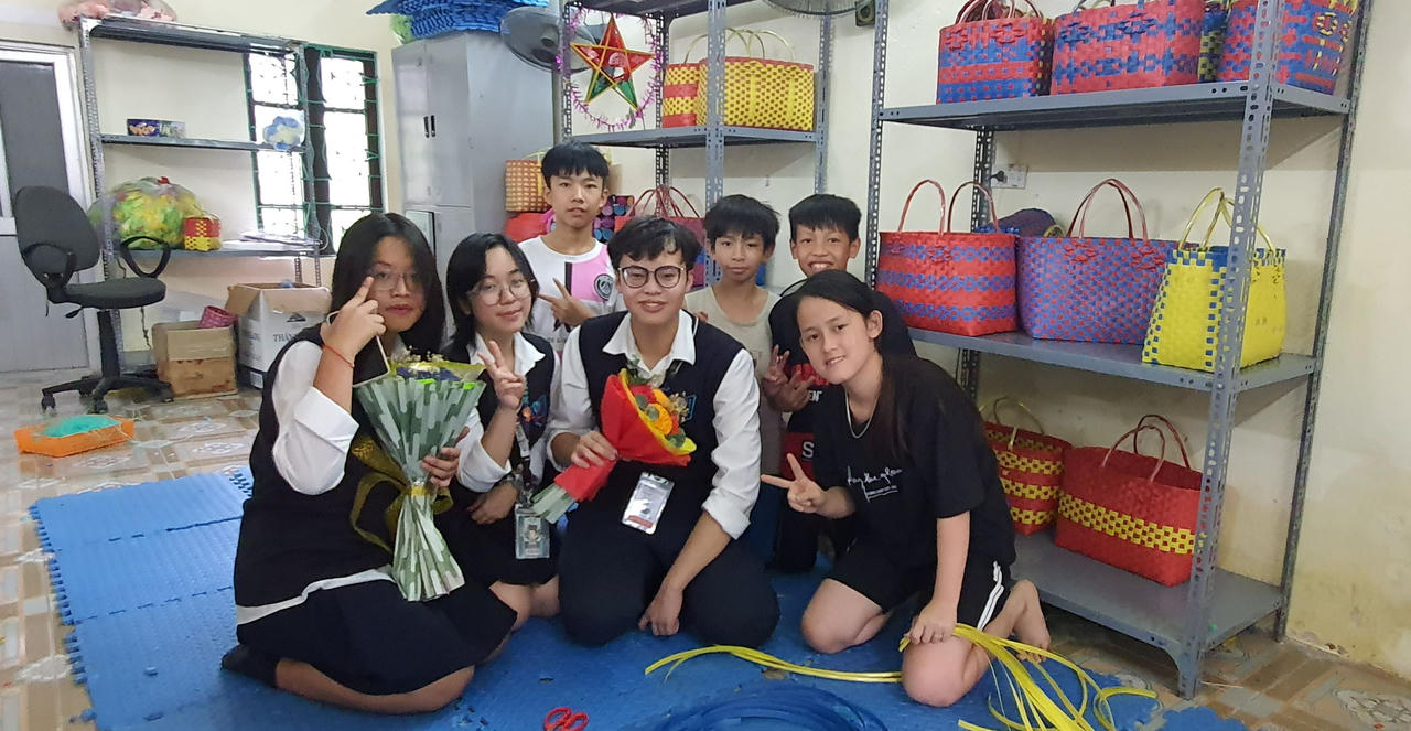 “Mùa thu yêu thương” - dự án ấm áp của học sinh mái trường mang tên Bác