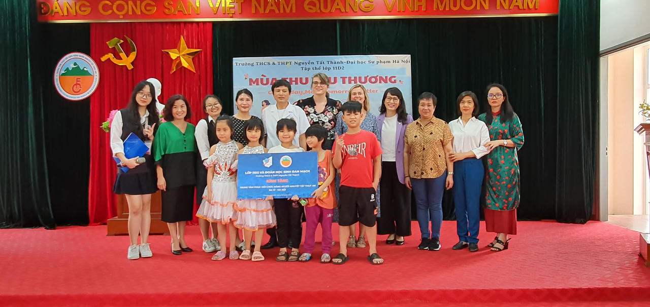 “Mùa thu yêu thương” - dự án ấm áp của học sinh mái trường mang tên Bác