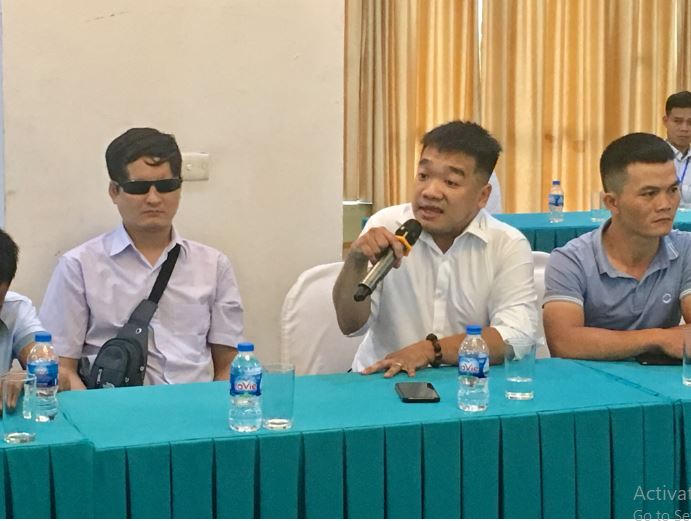 Gian nan người khiếm thị trên giảng đường 