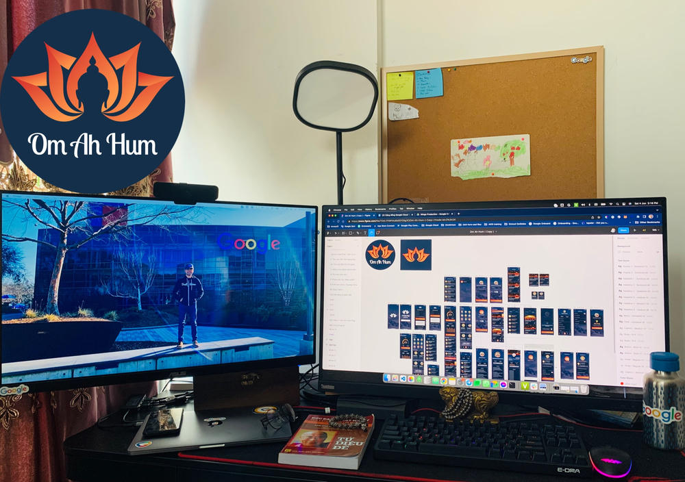 OmAhHum ứng dụng xiển dương Phật giáo được viết bởi kiến trúc sư giải pháp của Google 