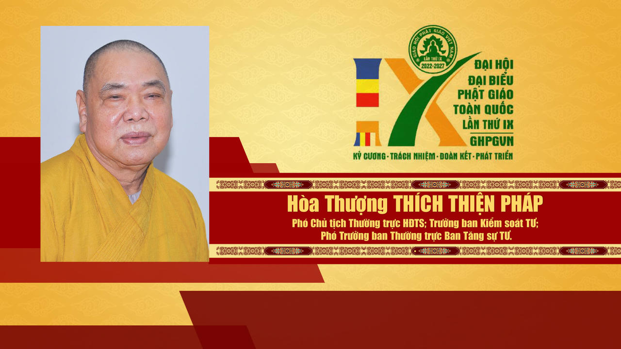 Danh sách Hội đồng trị sự Giáo hội Phật giáo Việt Nam nhiệm kỳ IX (2022 – 2027)