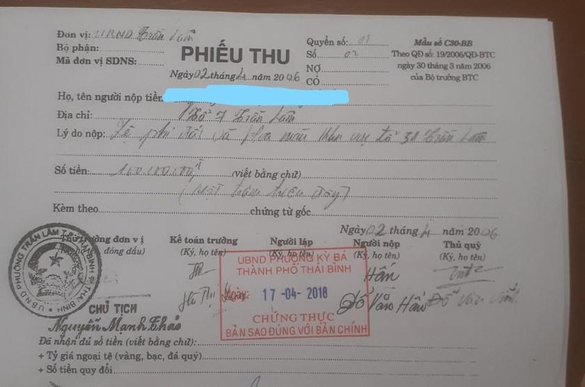 Diễn biến sự việc Bí thư phường tại Thái Bình sai phạm: Xem xét chuyển cơ quan điều tra vụ giao đất trái luật