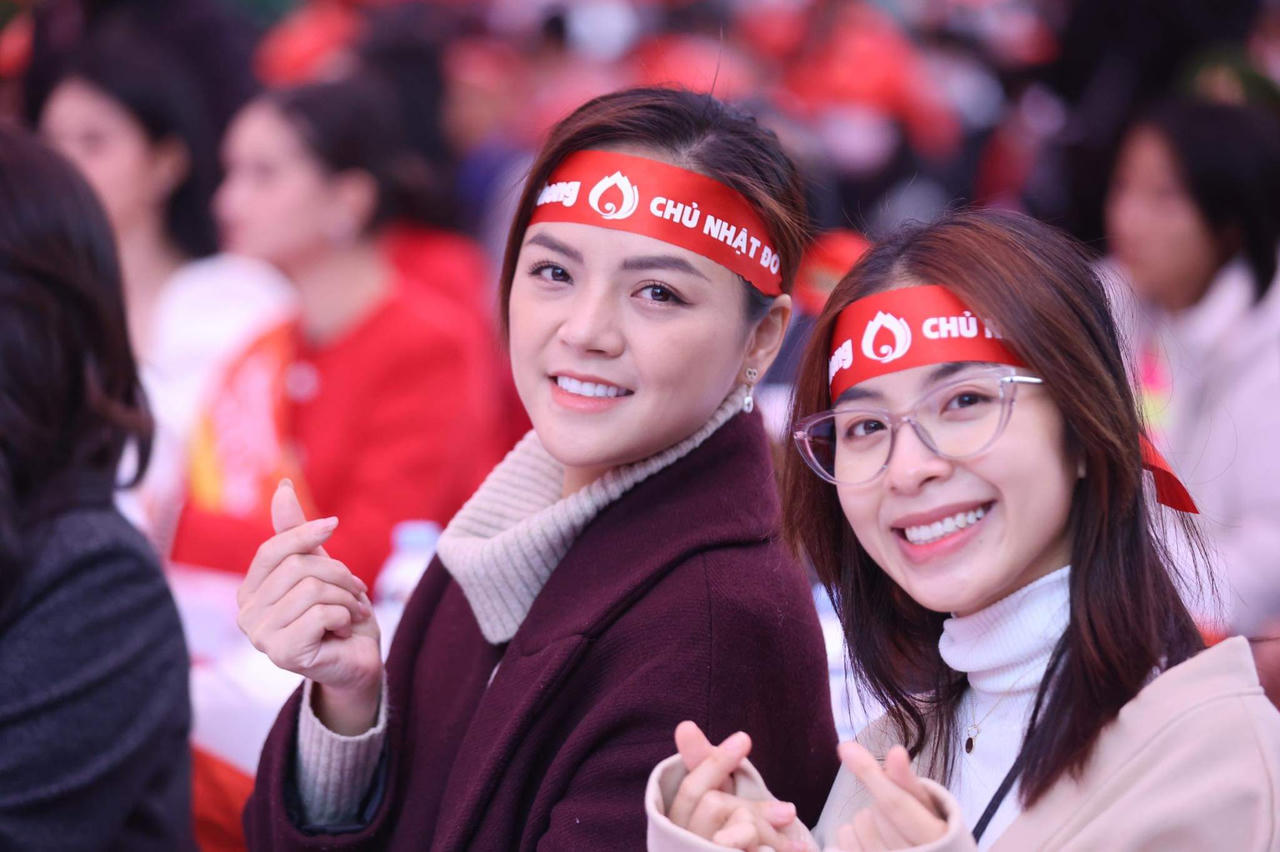 Chủ nhật Đỏ - nhân lên tinh thần tình nguyện