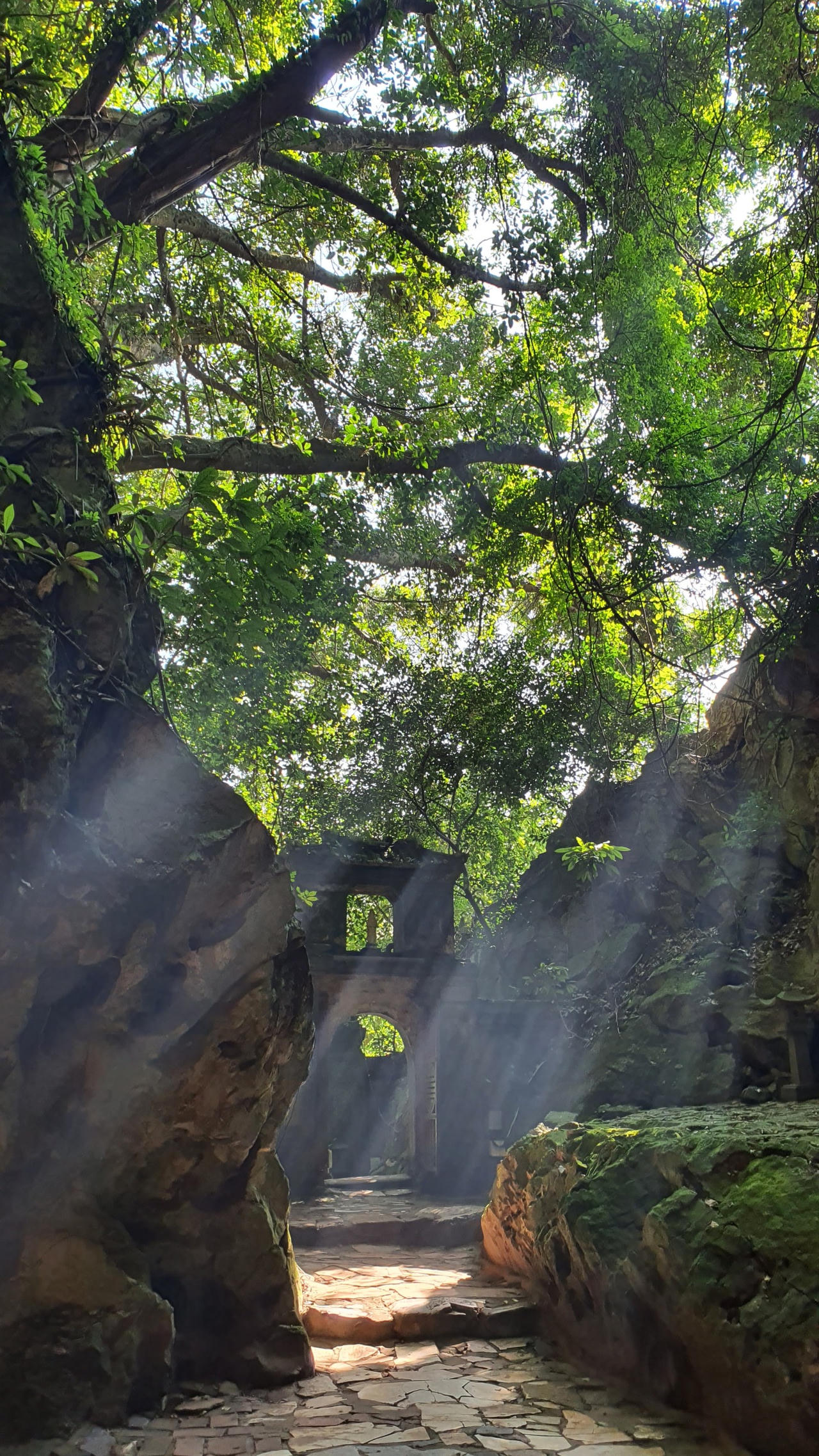 Những văn tự đặc biệt khắc trên đá núi Ngũ Hành Sơn