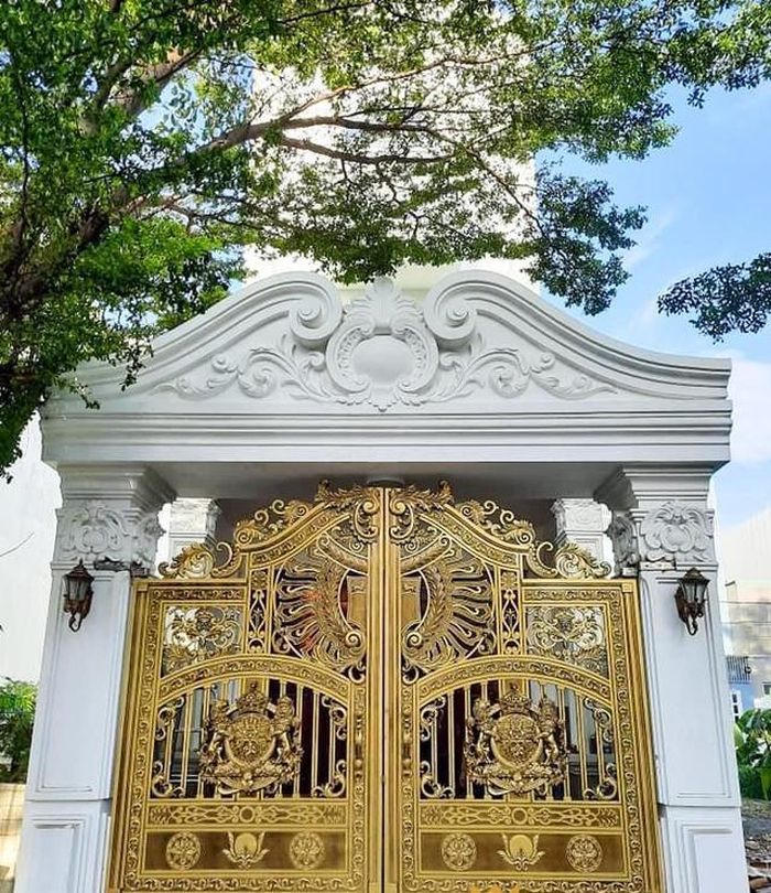 Nhìn cổng nhà biết ngay gia chủ vượng phúc khí tài lộc