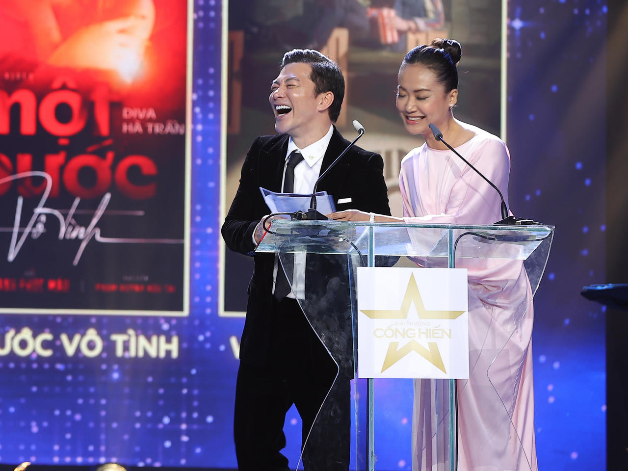 Cống hiến 2023: Hoàng Thùy Linh khóc nức nở, Trần Bảo Sơn đọc sai 'Gieo quẻ'