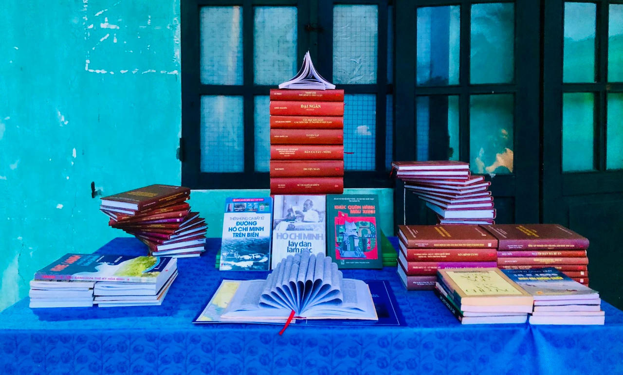 Đồn Biên phòng Cồn Cỏ tổ chức ngày hội đọc sách