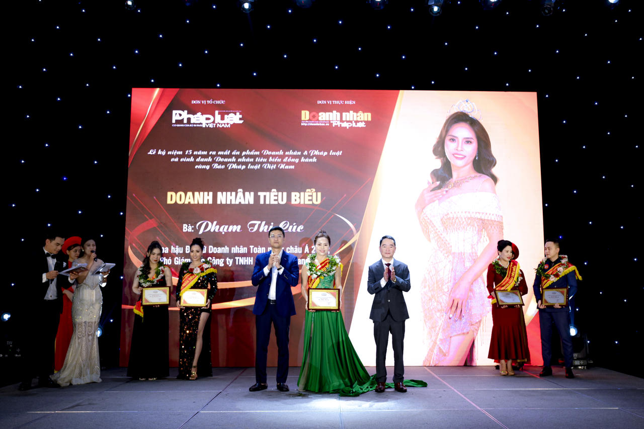 15 doanh nghiệp tiêu biểu được vinh danh tại “Lễ kỷ niệm 15 năm Doanh nhân và Pháp Luật: Dấu ấn của sự thăng hoa”