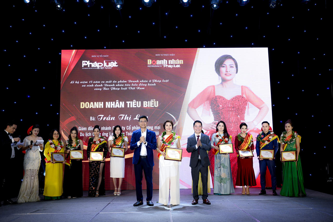 15 doanh nghiệp tiêu biểu được vinh danh tại “Lễ kỷ niệm 15 năm Doanh nhân và Pháp Luật: Dấu ấn của sự thăng hoa”