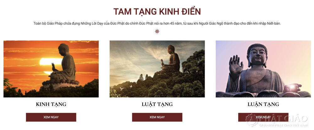 Ra mắt Chuyên trang về các dữ liệu Phật giáo DaoPhatonline.com