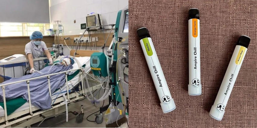 Thuốc lá điện tử gây ảo giác, loạn thần 