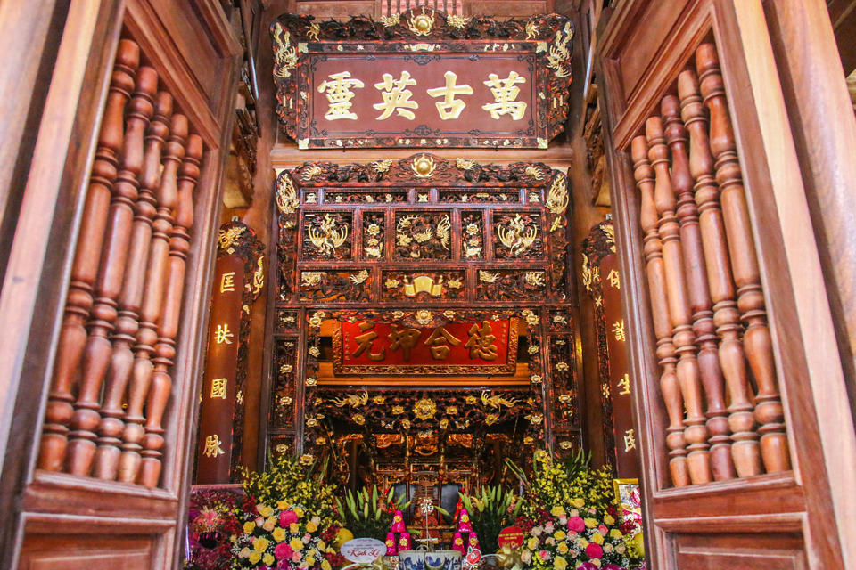 Hoàn thành tu bổ đình thờ ông tổ nghề sơn 